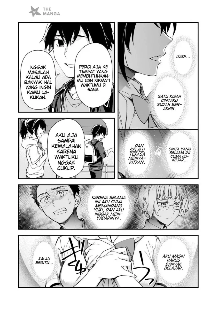 Ore ni Trauma wo Ataeta Joshi-tachi ga Chirachira Mitekuru kedo, Zannen desu ga Teokure desu Chapter 33.4 Gambar 9