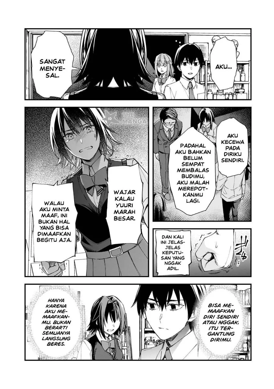 Ore ni Trauma wo Ataeta Joshi-tachi ga Chirachira Mitekuru kedo, Zannen desu ga Teokure desu Chapter 34 Gambar 18