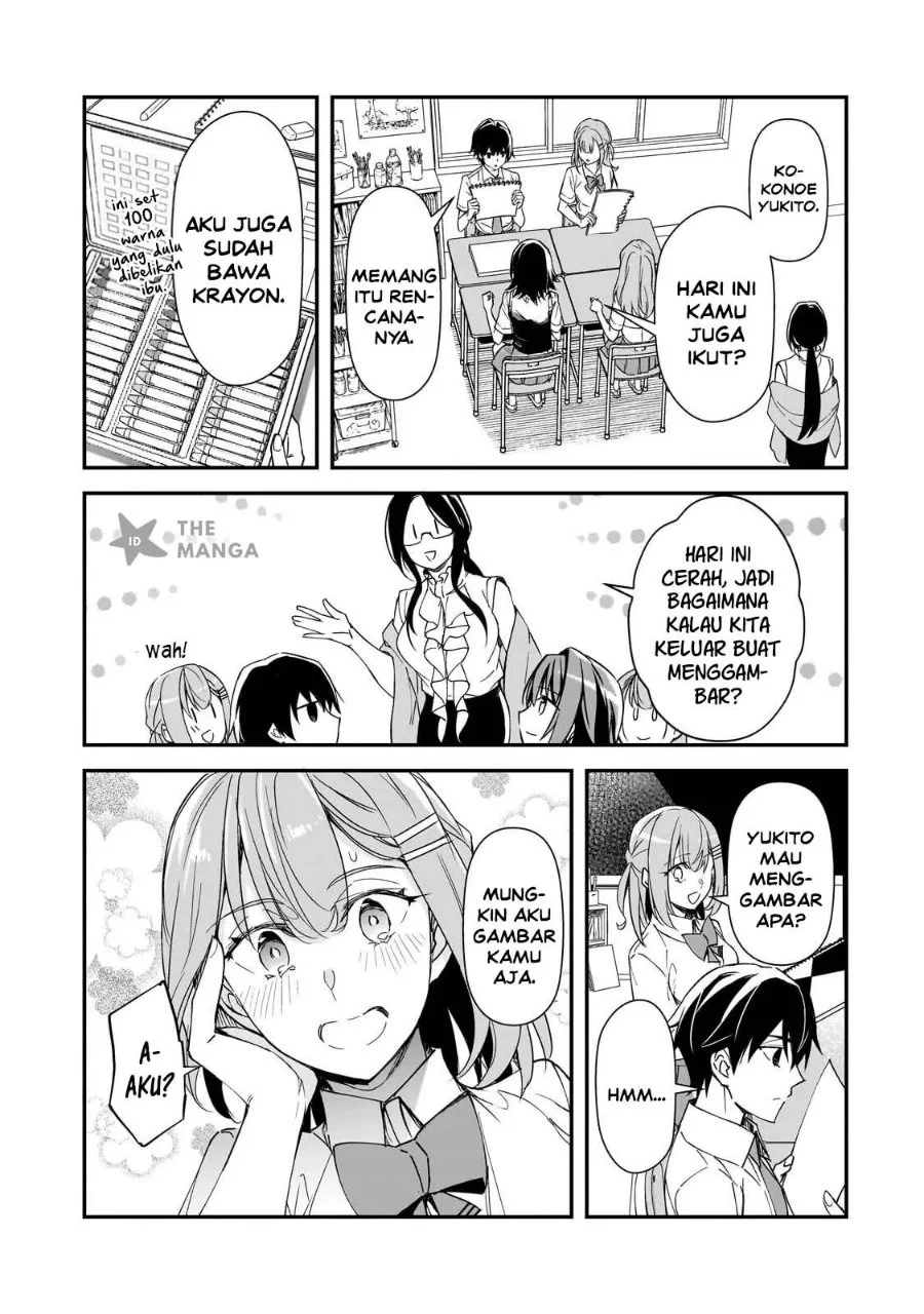 Ore ni Trauma wo Ataeta Joshi-tachi ga Chirachira Mitekuru kedo, Zannen desu ga Teokure desu Chapter 34 Gambar 24