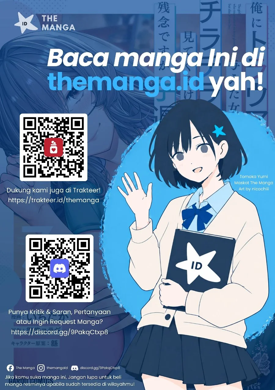 Ore ni Trauma wo Ataeta Joshi-tachi ga Chirachira Mitekuru kedo, Zannen desu ga Teokure desu Chapter 34 Gambar 28