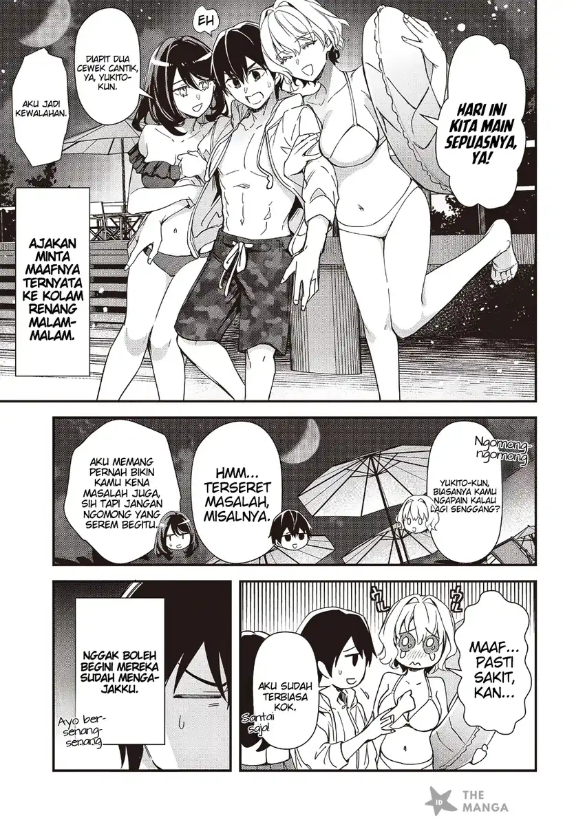 Ore ni Trauma wo Ataeta Joshi-tachi ga Chirachira Mitekuru kedo, Zannen desu ga Teokure desu Chapter 36.1 Gambar 12