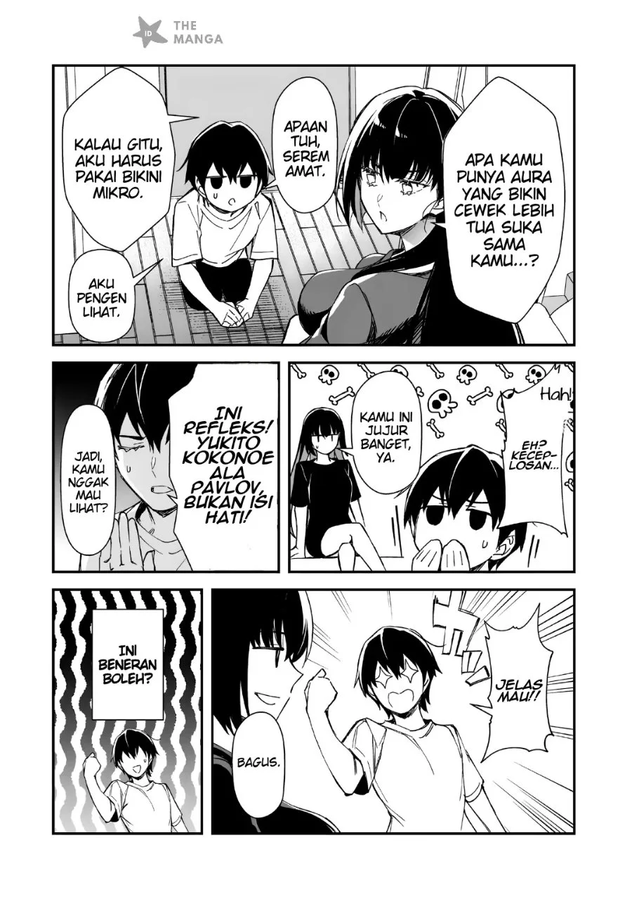 Ore ni Trauma wo Ataeta Joshi-tachi ga Chirachira Mitekuru kedo, Zannen desu ga Teokure desu Chapter 36.2 Gambar 12