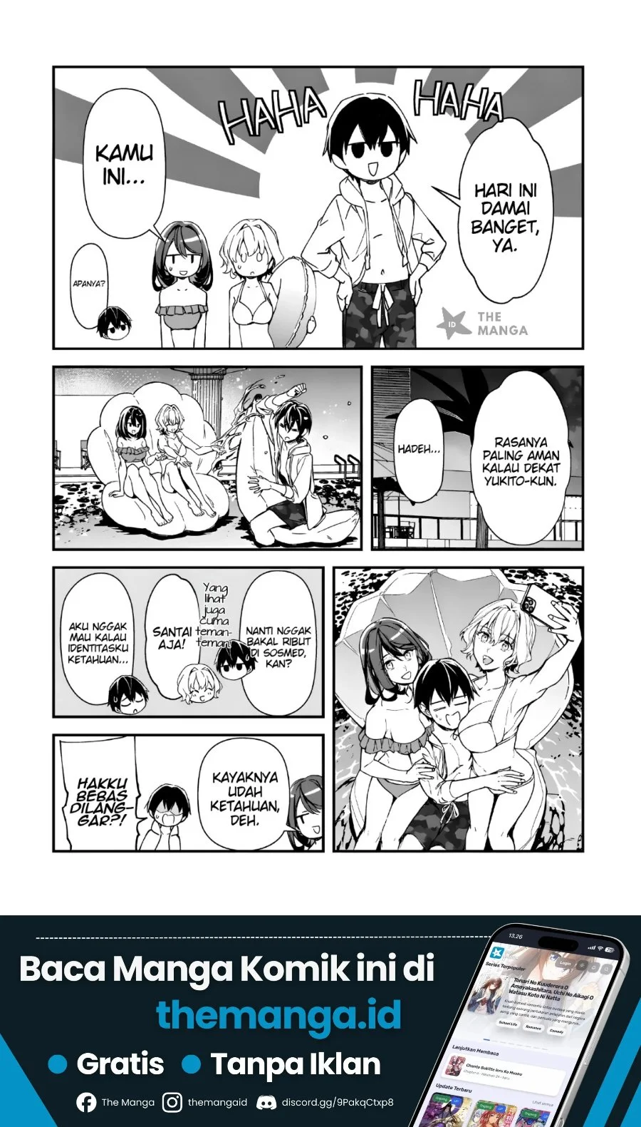Manga Ore ni Trauma wo Ataeta Joshi-tachi ga Chirachira Mitekuru kedo, Zannen desu ga Teokure desu Chapter 36.2 gambar 2