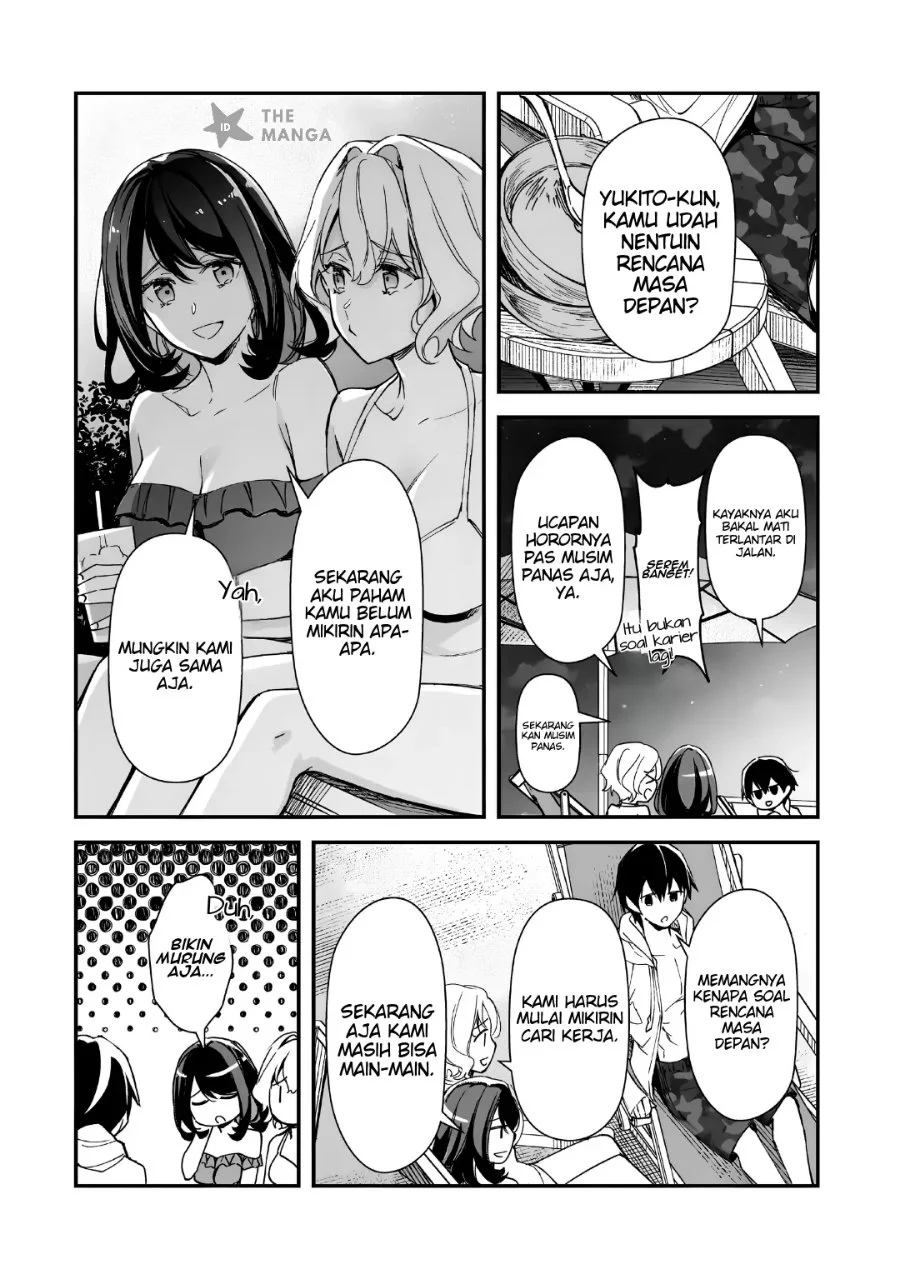 Ore ni Trauma wo Ataeta Joshi-tachi ga Chirachira Mitekuru kedo, Zannen desu ga Teokure desu Chapter 36.2 Gambar 4