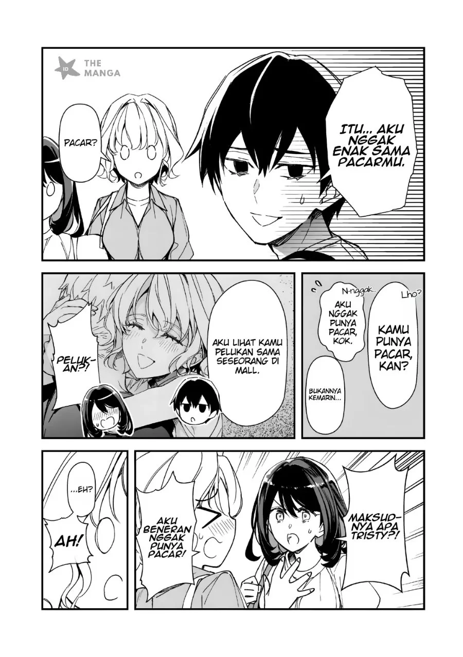 Ore ni Trauma wo Ataeta Joshi-tachi ga Chirachira Mitekuru kedo, Zannen desu ga Teokure desu Chapter 36.2 Gambar 7