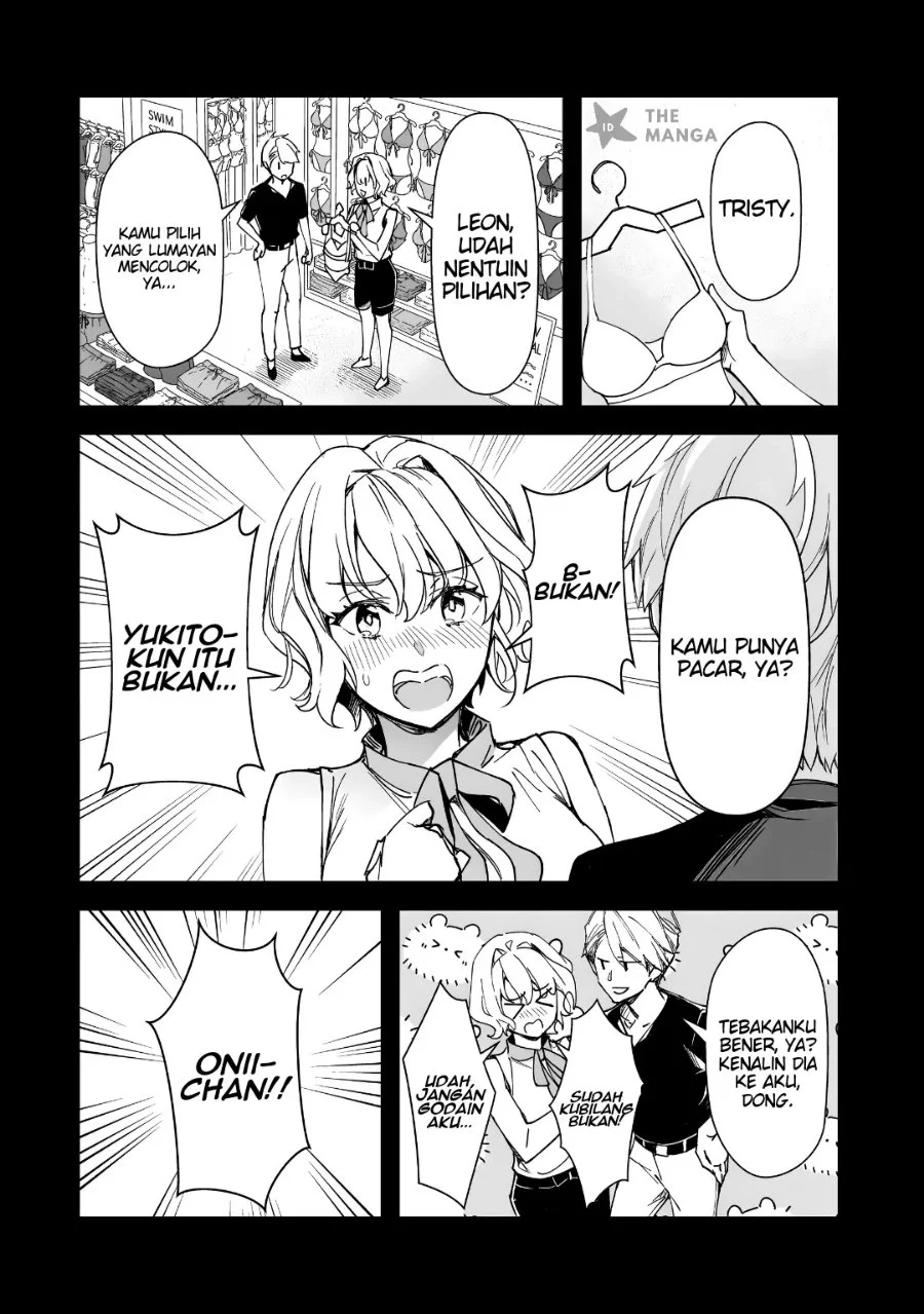 Ore ni Trauma wo Ataeta Joshi-tachi ga Chirachira Mitekuru kedo, Zannen desu ga Teokure desu Chapter 36.2 Gambar 8
