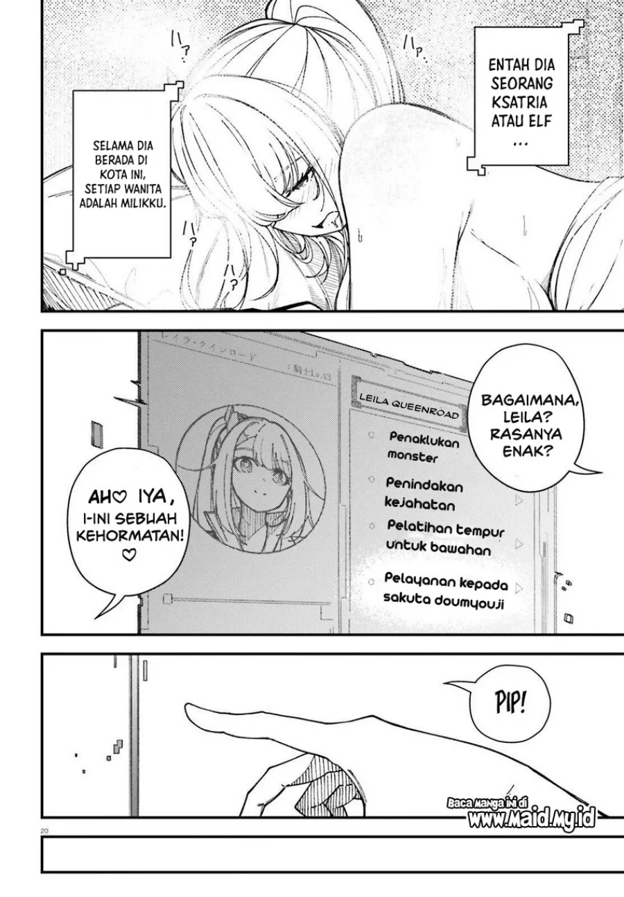 Ore ni Tsugo ga Yosugiru Machi ~Shihaisha Skill de Isekai Harem Musou~ Chapter 1 Gambar 19