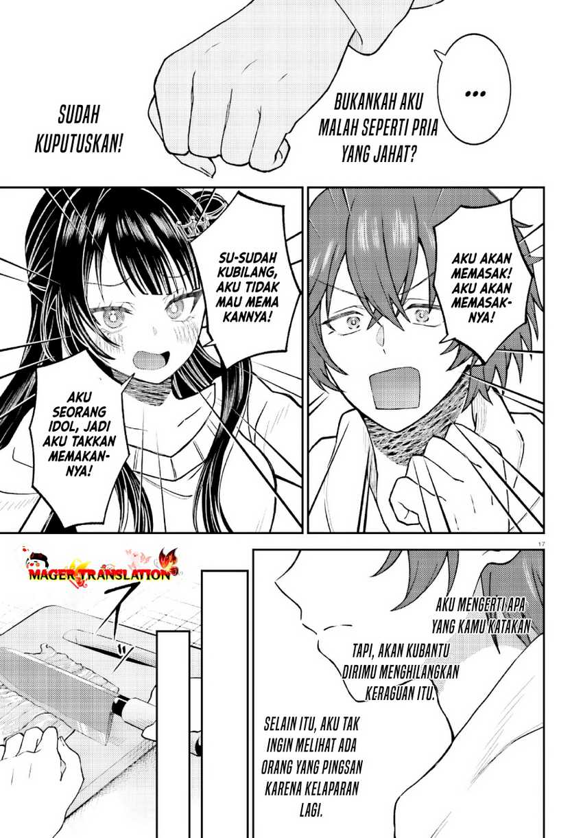 Ore no Haitoku Meshi o Onedari Sezu ni Irarenai, Otonari no Top Idol-sama Chapter 1.2 Gambar 6