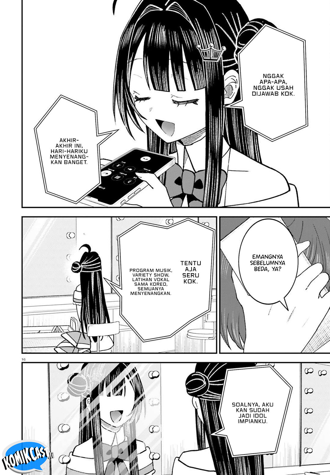 Ore no Haitoku Meshi o Onedari Sezu ni Irarenai, Otonari no Top Idol-sama Chapter 10 Gambar 16