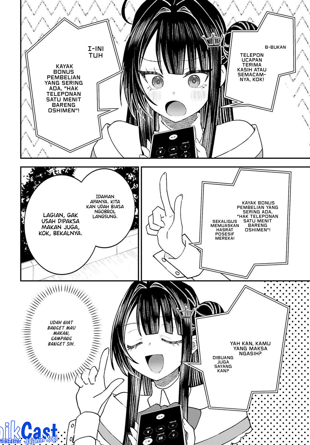 Ore no Haitoku Meshi o Onedari Sezu ni Irarenai, Otonari no Top Idol-sama Chapter 10 Gambar 9