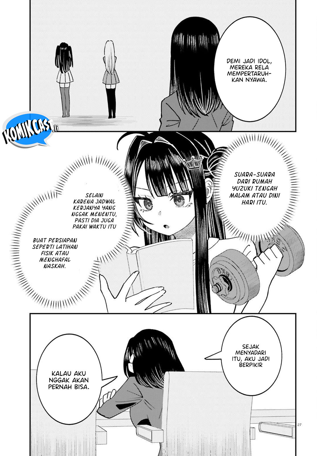 Ore no Haitoku Meshi o Onedari Sezu ni Irarenai, Otonari no Top Idol-sama Chapter 11 Gambar 28