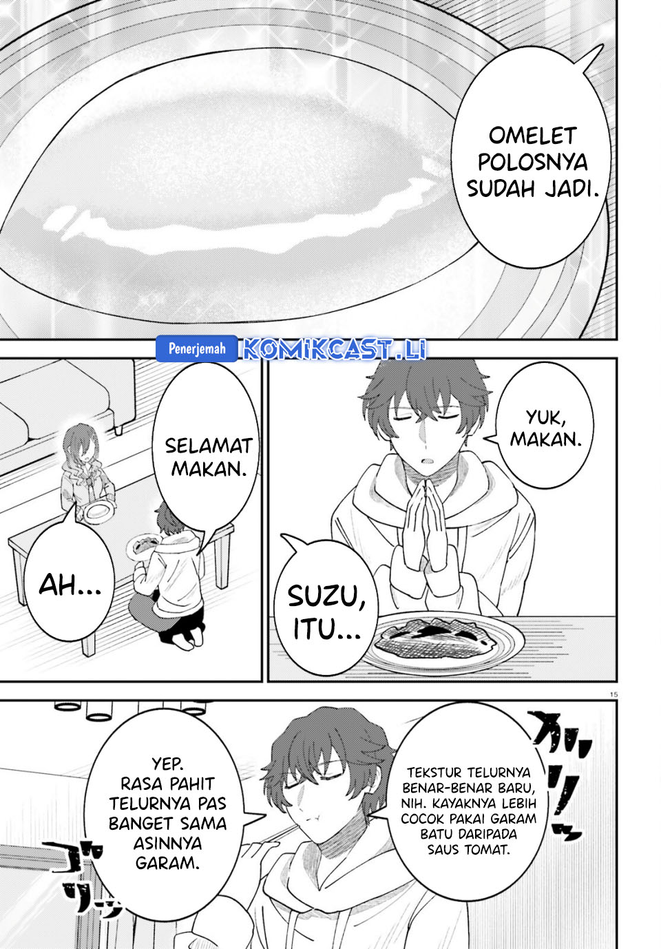 Ore no Haitoku Meshi o Onedari Sezu ni Irarenai, Otonari no Top Idol-sama Chapter 12 Gambar 15