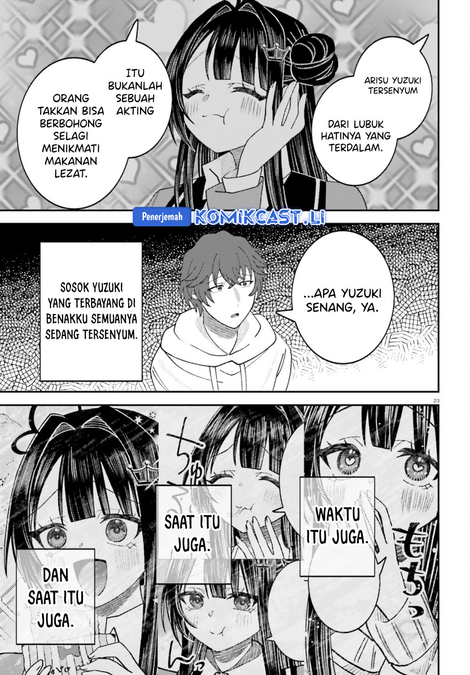 Ore no Haitoku Meshi o Onedari Sezu ni Irarenai, Otonari no Top Idol-sama Chapter 12 Gambar 23