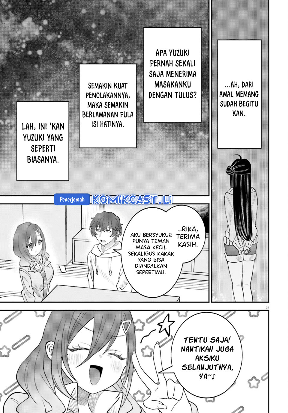 Ore no Haitoku Meshi o Onedari Sezu ni Irarenai, Otonari no Top Idol-sama Chapter 12 Gambar 27