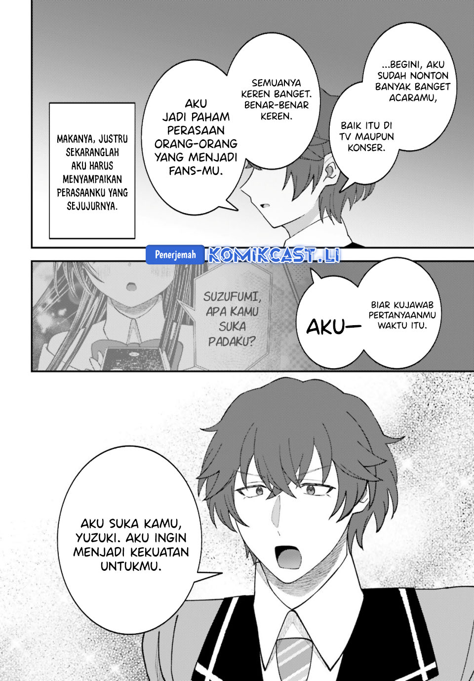 Ore no Haitoku Meshi o Onedari Sezu ni Irarenai, Otonari no Top Idol-sama Chapter 12 Gambar 8