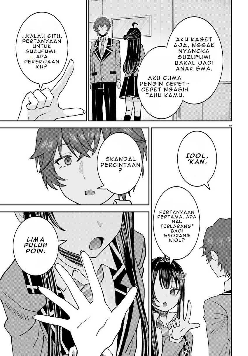 Ore no Haitoku Meshi o Onedari Sezu ni Irarenai, Otonari no Top Idol-sama Chapter 4 Gambar 20