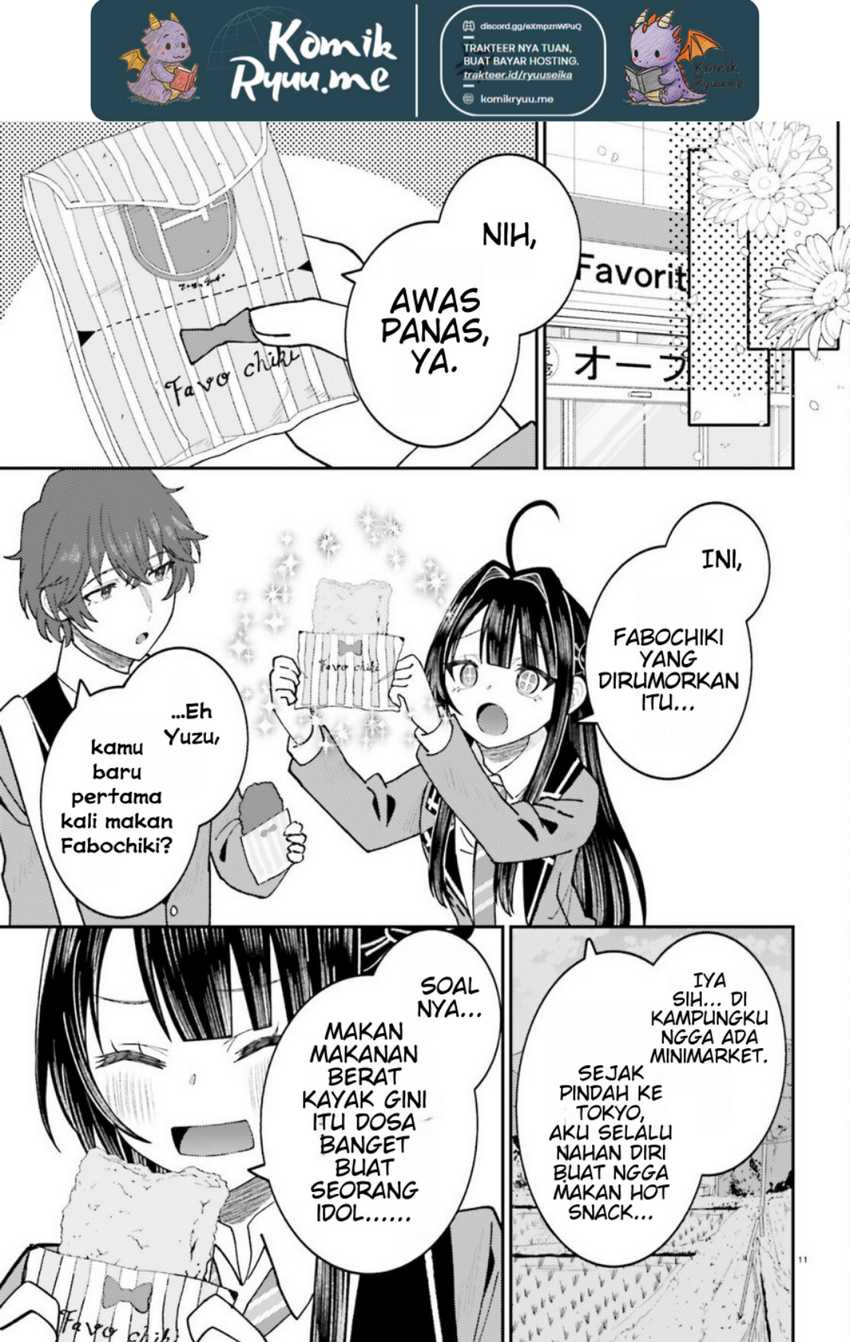Ore no Haitoku Meshi o Onedari Sezu ni Irarenai, Otonari no Top Idol-sama Chapter 9 Gambar 13