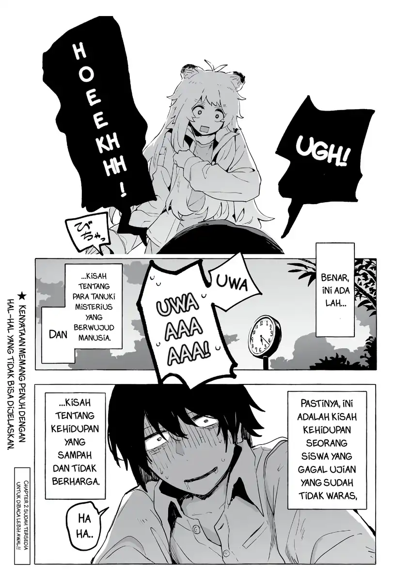 Ore no Kasu Mitaina Jinsei wa Zenbu Tanuki no sei Chapter 1 Gambar 46