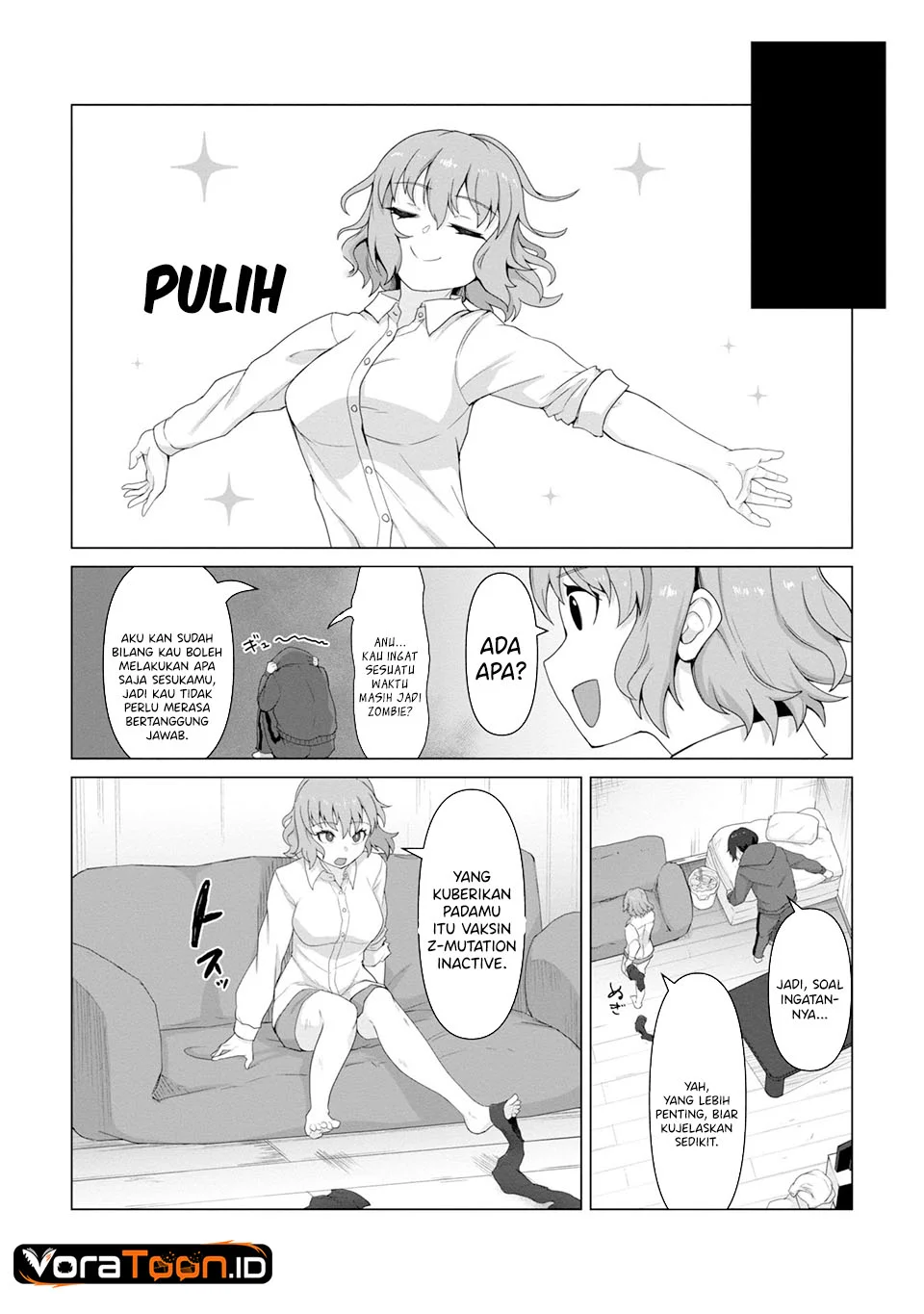 Ore no Vaccine dake ga Zombie shita Sekai wo Sukueru Chapter 1 Gambar 47