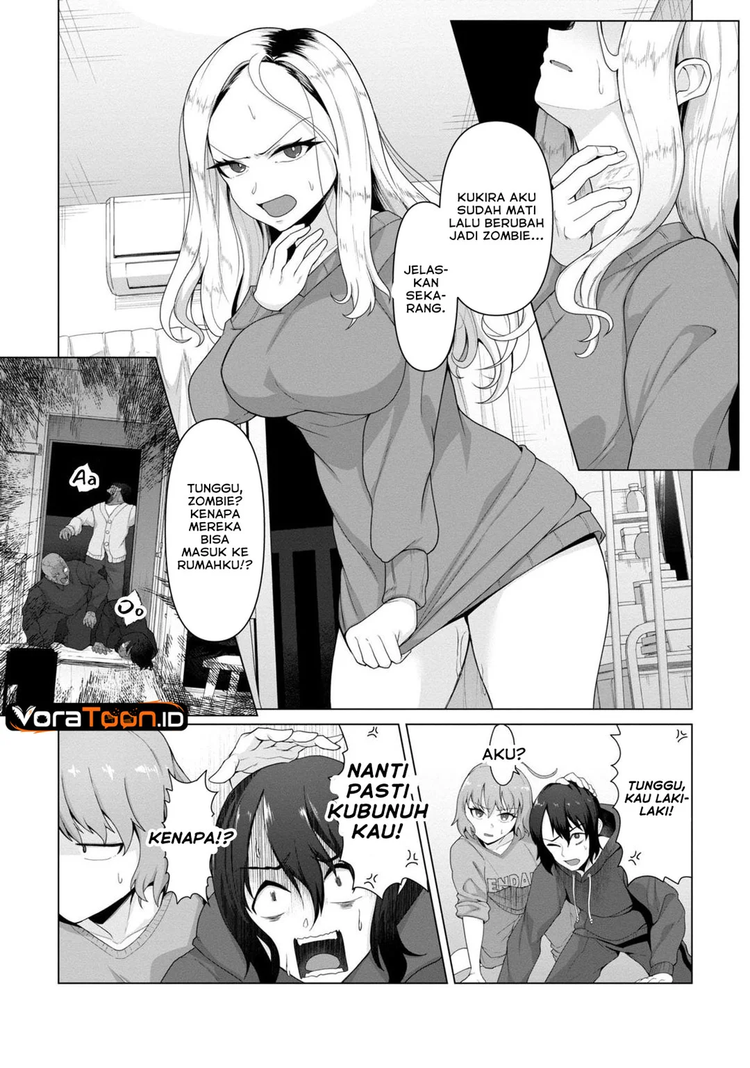 Ore no Vaccine dake ga Zombie shita Sekai wo Sukueru Chapter 3 Gambar 15