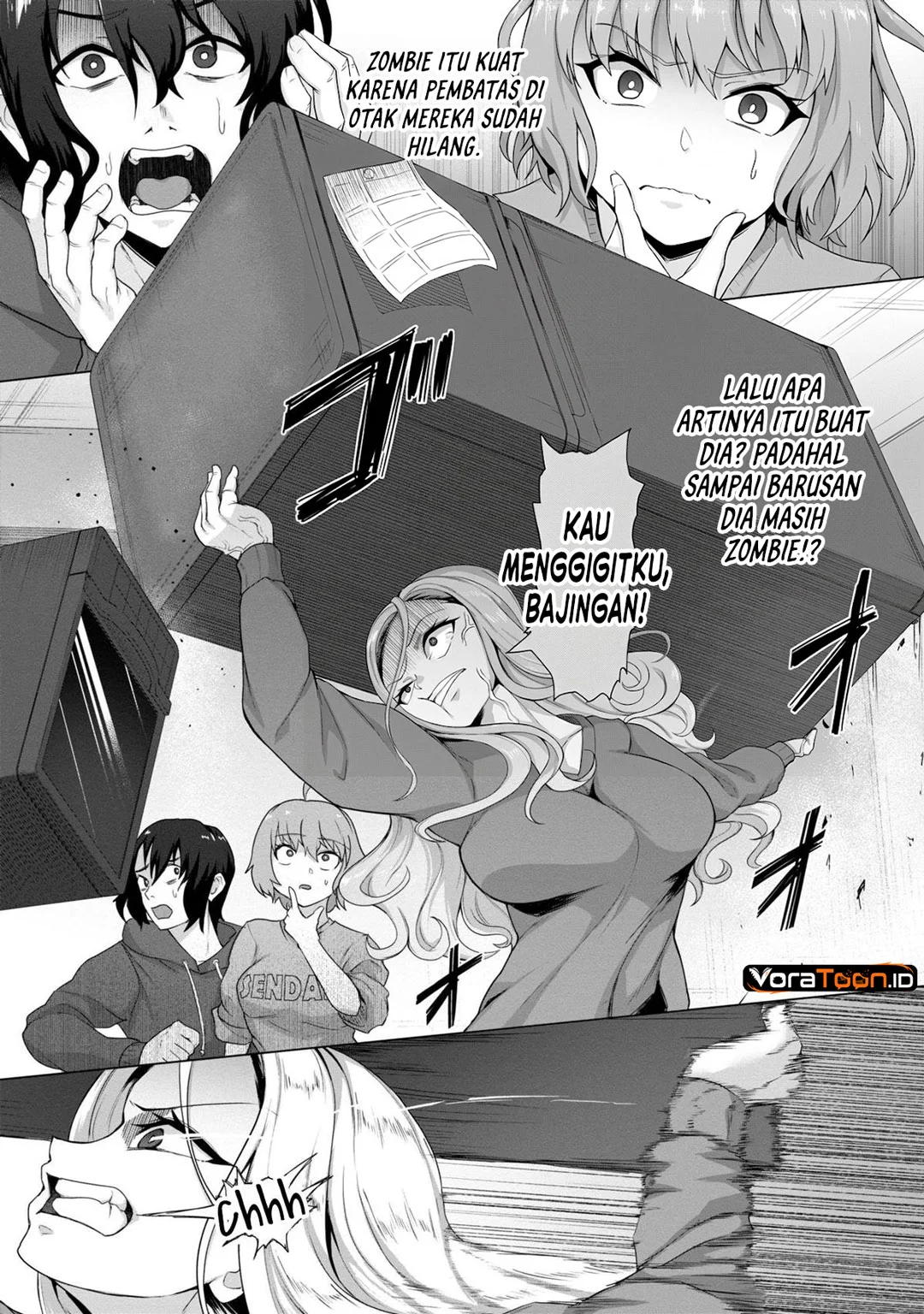 Ore no Vaccine dake ga Zombie shita Sekai wo Sukueru Chapter 3 Gambar 17