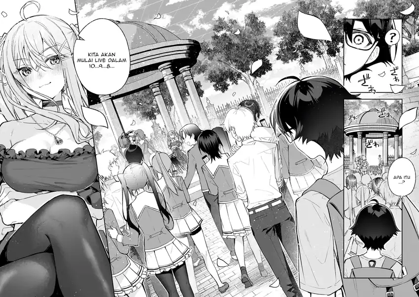 Ore wa Gakuen Zunou Battle no Ensyutsuka!: Jishou Mob ga Kage kara Egaku Saikyou Shujinkou Musou Scenario Chapter 1 Gambar 33