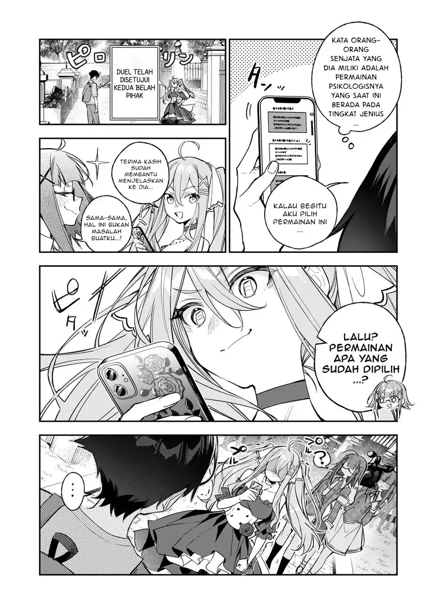 Ore wa Gakuen Zunou Battle no Ensyutsuka!: Jishou Mob ga Kage kara Egaku Saikyou Shujinkou Musou Scenario Chapter 2.1 Gambar 12