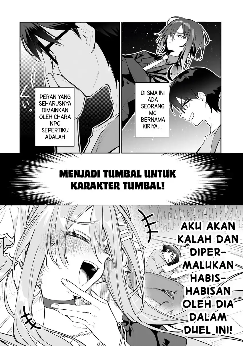 Ore wa Gakuen Zunou Battle no Ensyutsuka!: Jishou Mob ga Kage kara Egaku Saikyou Shujinkou Musou Scenario Chapter 2.1 Gambar 5