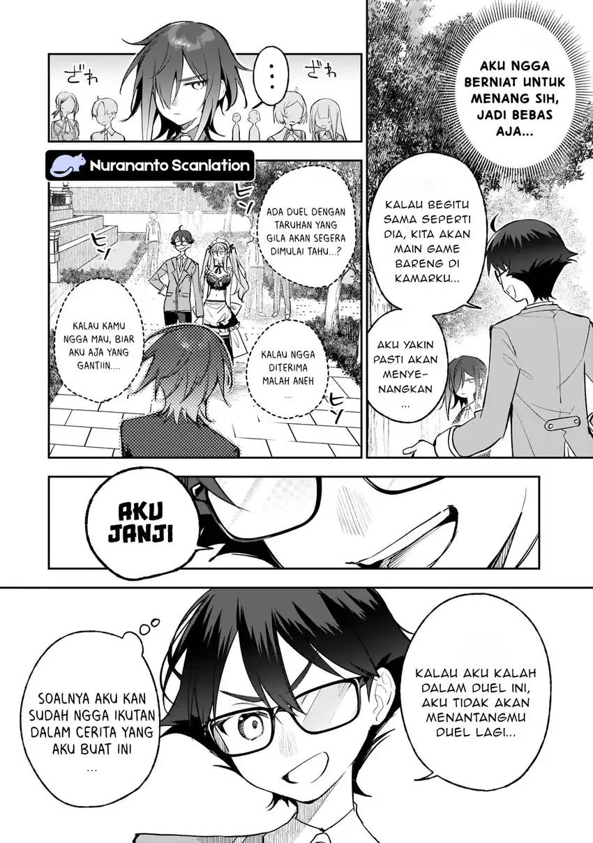 Ore wa Gakuen Zunou Battle no Ensyutsuka!: Jishou Mob ga Kage kara Egaku Saikyou Shujinkou Musou Scenario Chapter 3.2 Gambar 12