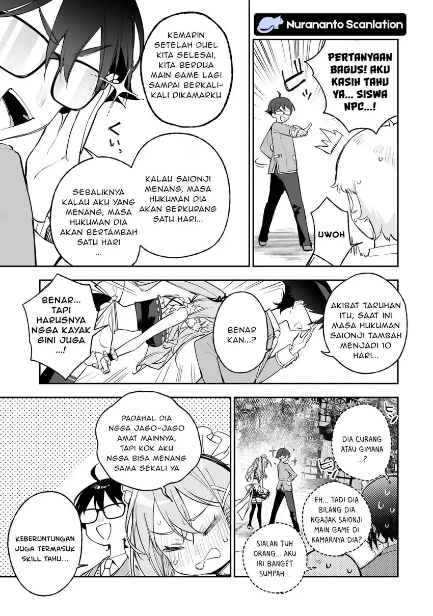 Ore wa Gakuen Zunou Battle no Ensyutsuka!: Jishou Mob ga Kage kara Egaku Saikyou Shujinkou Musou Scenario Chapter 3.2 Gambar 3