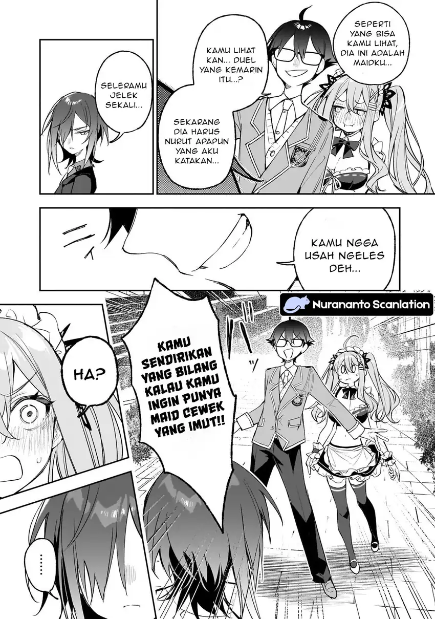 Ore wa Gakuen Zunou Battle no Ensyutsuka!: Jishou Mob ga Kage kara Egaku Saikyou Shujinkou Musou Scenario Chapter 3.2 Gambar 7