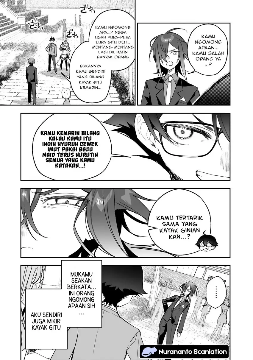 Ore wa Gakuen Zunou Battle no Ensyutsuka!: Jishou Mob ga Kage kara Egaku Saikyou Shujinkou Musou Scenario Chapter 3.2 Gambar 8