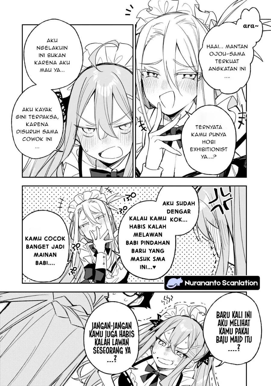 Manga Ore wa Gakuen Zunou Battle no Ensyutsuka!: Jishou Mob ga Kage kara Egaku Saikyou Shujinkou Musou Scenario Chapter 4.1 gambar 2