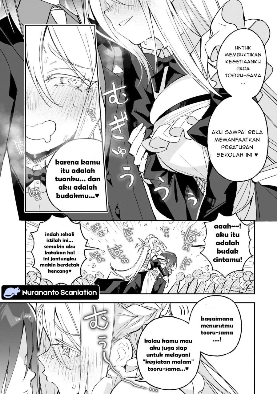 Komik Ore wa Gakuen Zunou Battle no Ensyutsuka!: Jishou Mob ga Kage kara Egaku Saikyou Shujinkou Musou Scenario Chapter 4.2 gambar 1