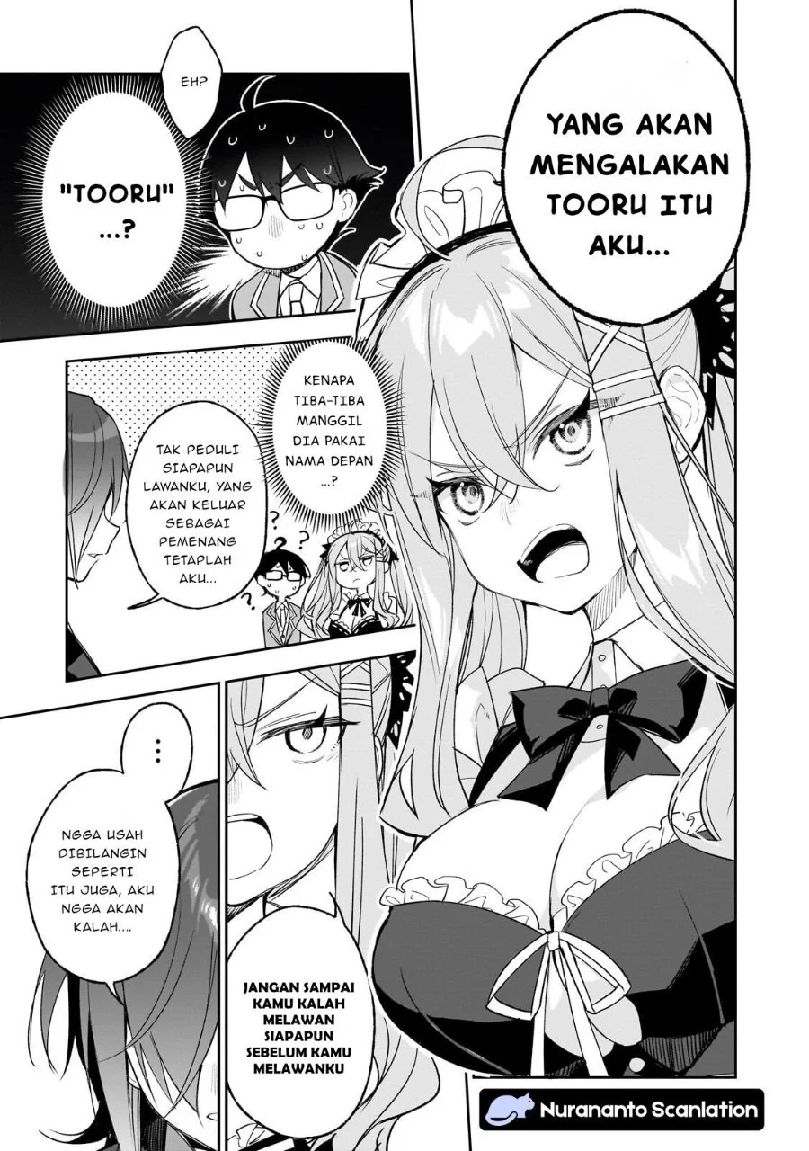 Ore wa Gakuen Zunou Battle no Ensyutsuka!: Jishou Mob ga Kage kara Egaku Saikyou Shujinkou Musou Scenario Chapter 4.2 Gambar 12