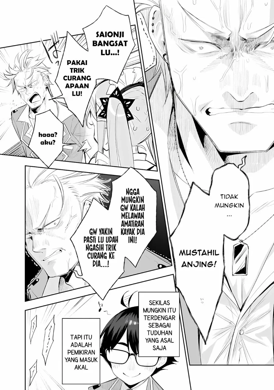 Ore wa Gakuen Zunou Battle no Ensyutsuka!: Jishou Mob ga Kage kara Egaku Saikyou Shujinkou Musou Scenario Chapter 6 Gambar 13