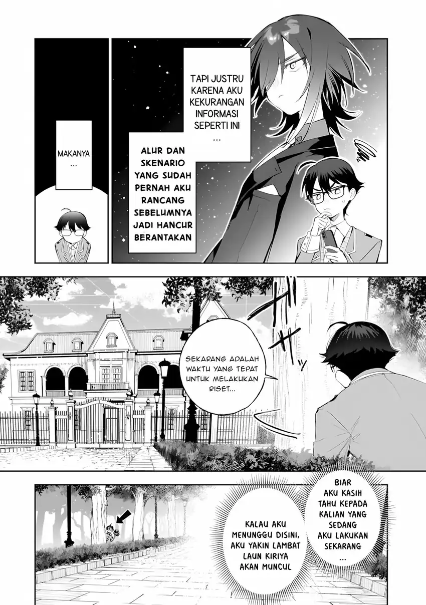 Manga Ore wa Gakuen Zunou Battle no Ensyutsuka!: Jishou Mob ga Kage kara Egaku Saikyou Shujinkou Musou Scenario Chapter 7 gambar 2