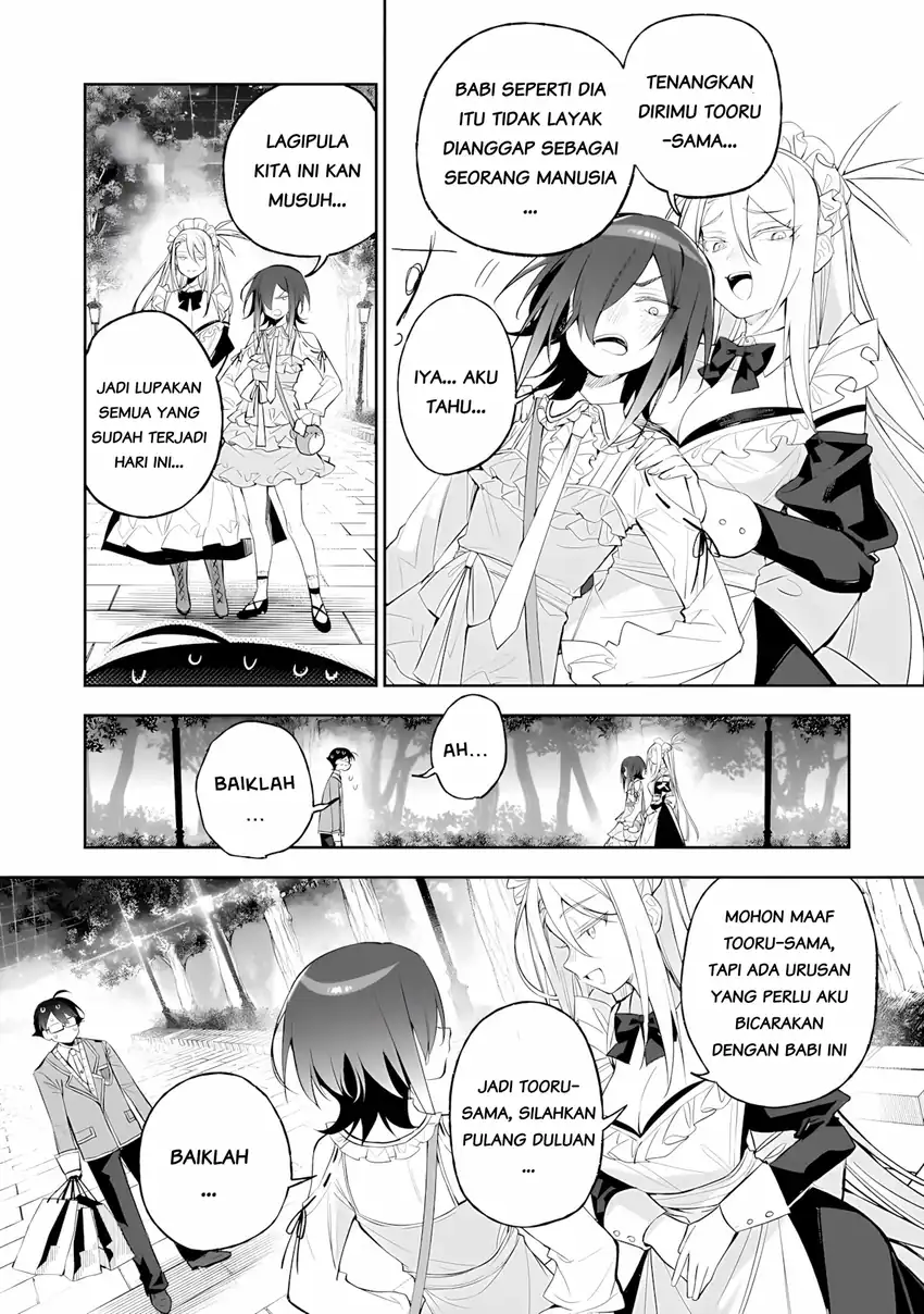 Ore wa Gakuen Zunou Battle no Ensyutsuka!: Jishou Mob ga Kage kara Egaku Saikyou Shujinkou Musou Scenario Chapter 8 Gambar 23