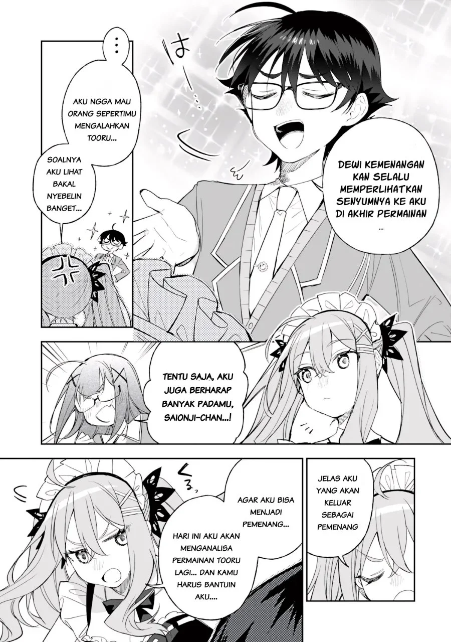 Ore wa Gakuen Zunou Battle no Ensyutsuka!: Jishou Mob ga Kage kara Egaku Saikyou Shujinkou Musou Scenario Chapter 9.2 Gambar 10