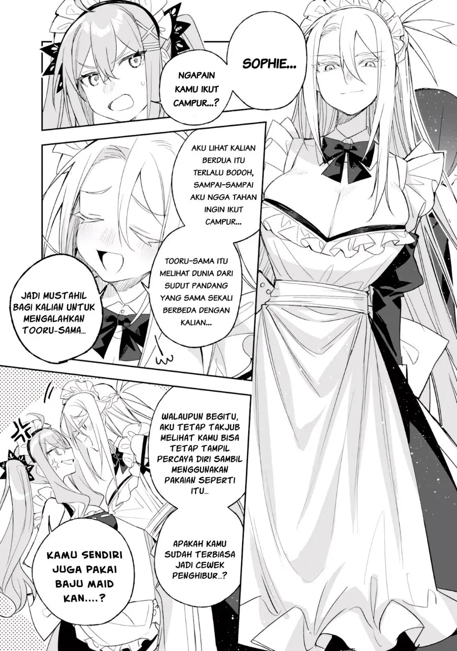 Ore wa Gakuen Zunou Battle no Ensyutsuka!: Jishou Mob ga Kage kara Egaku Saikyou Shujinkou Musou Scenario Chapter 9.2 Gambar 12