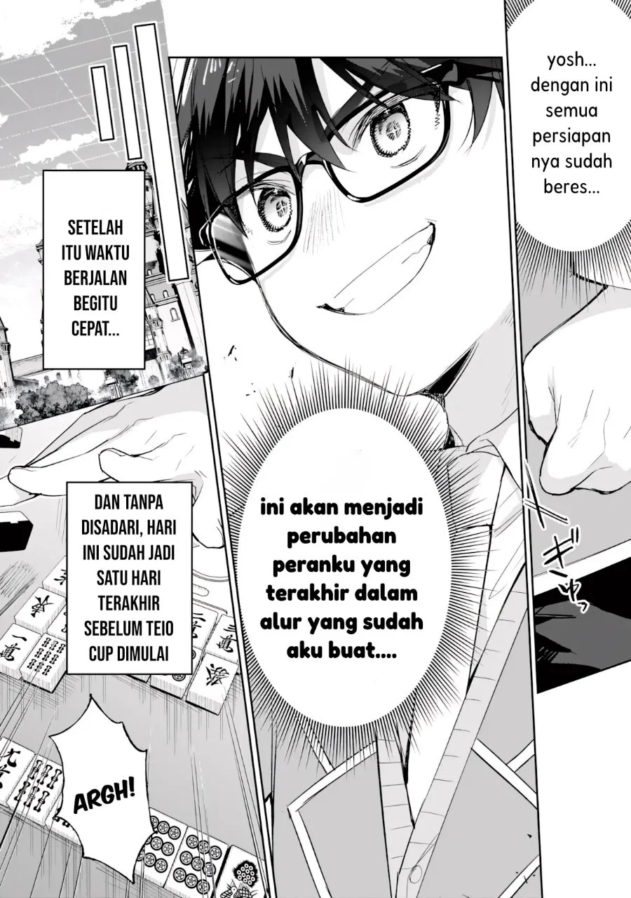 Manga Ore wa Gakuen Zunou Battle no Ensyutsuka!: Jishou Mob ga Kage kara Egaku Saikyou Shujinkou Musou Scenario Chapter 9.2 gambar 2