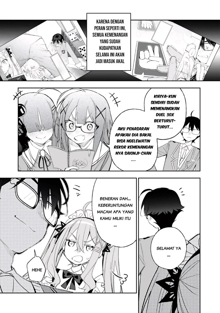 Ore wa Gakuen Zunou Battle no Ensyutsuka!: Jishou Mob ga Kage kara Egaku Saikyou Shujinkou Musou Scenario Chapter 9.2 Gambar 9