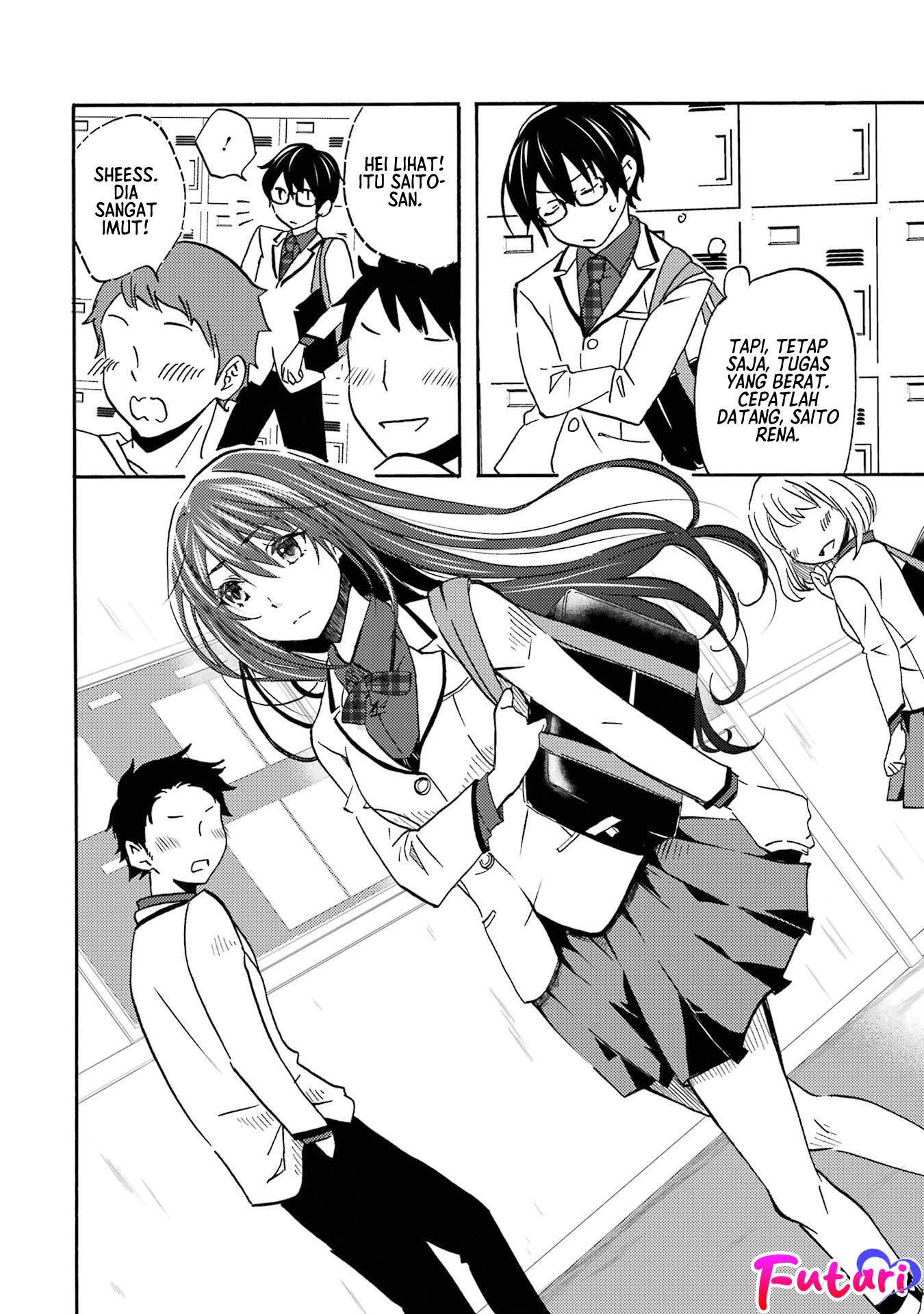 Ore wa Shiranai Uchi ni Gakkou Ichi no Bishoujo wo Kudoite Itarashii Chapter 1.2 Gambar 3