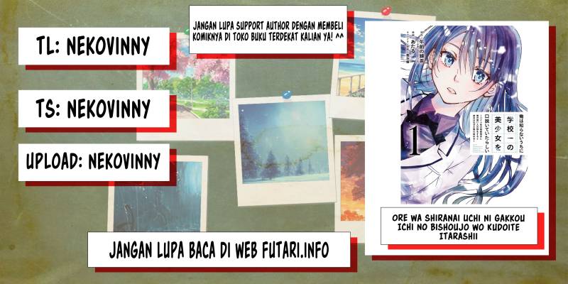 Baca Komik Ore wa Shiranai Uchi ni Gakkou Ichi no Bishoujo wo Kudoite Itarashii Chapter 2 Gambar 1