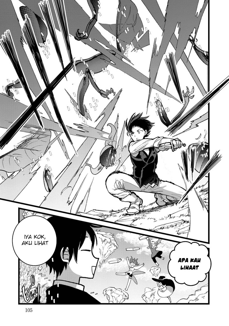 Komik Ore, Yuusha janai desu kara. – VR Sekai no Chouten ni Kunrin Seshi Otoko. Tenseishi, Level 1 no Mushoku kara Restart suru - Chapter Chapter 34 - Halaman 11