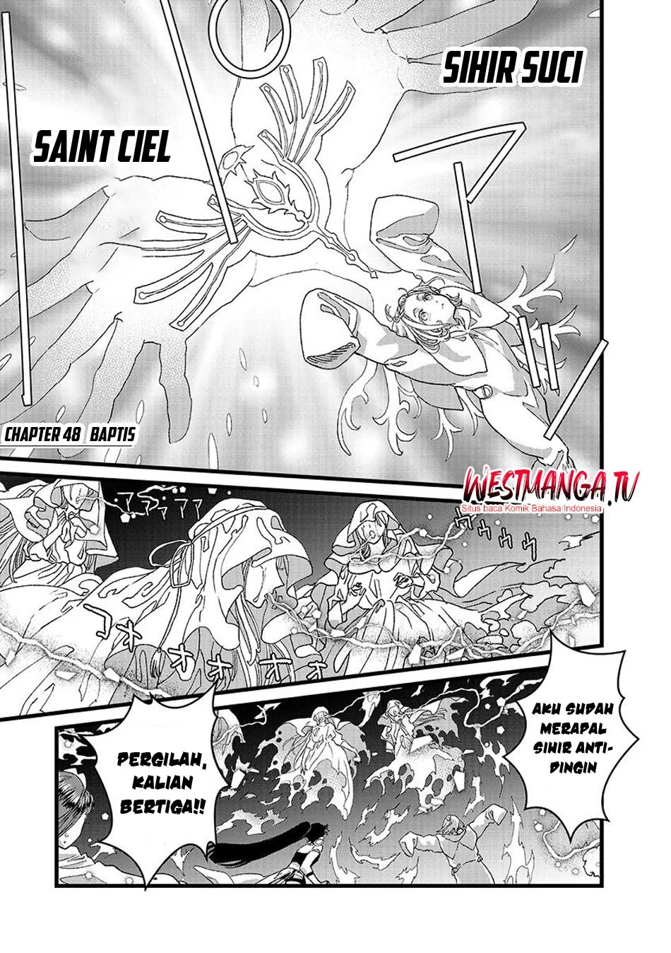 Manga Ore, Yuusha janai desu kara. – VR Sekai no Chouten ni Kunrin Seshi Otoko. Tenseishi, Level 1 no Mushoku kara Restart suru Chapter 48 gambar 2