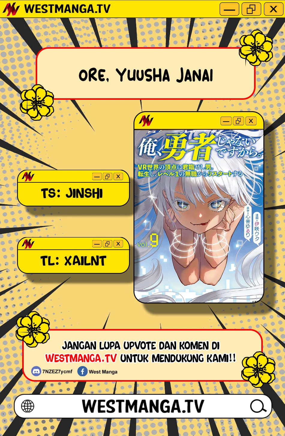 Ore, Yuusha janai desu kara. – VR Sekai no Chouten ni Kunrin Seshi Otoko. Tenseishi, Level 1 no Mushoku kara Restart suru Chapter 48 Gambar 3