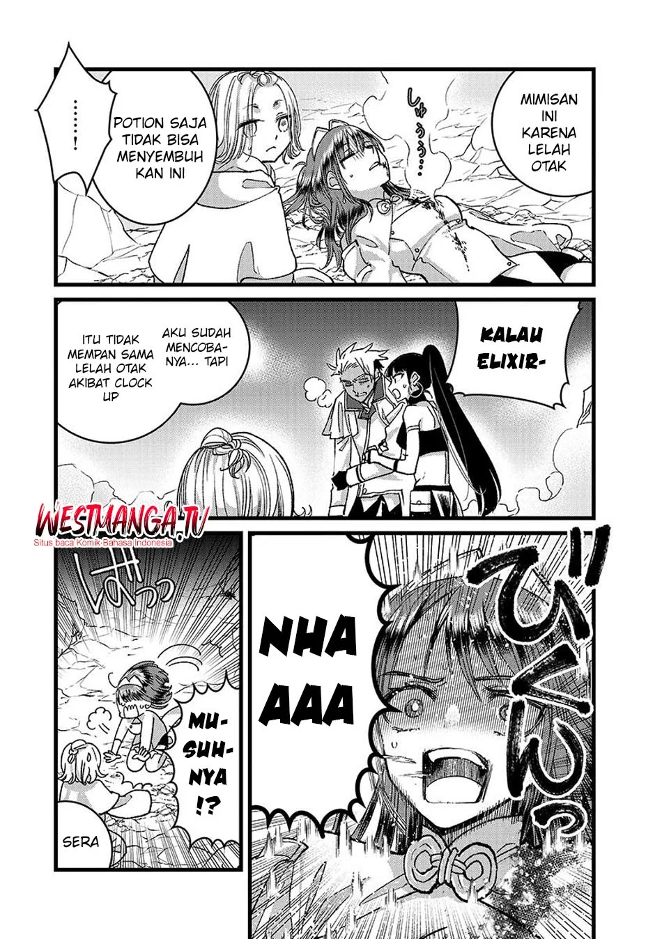 Ore, Yuusha janai desu kara. – VR Sekai no Chouten ni Kunrin Seshi Otoko. Tenseishi, Level 1 no Mushoku kara Restart suru Chapter 48 Gambar 31