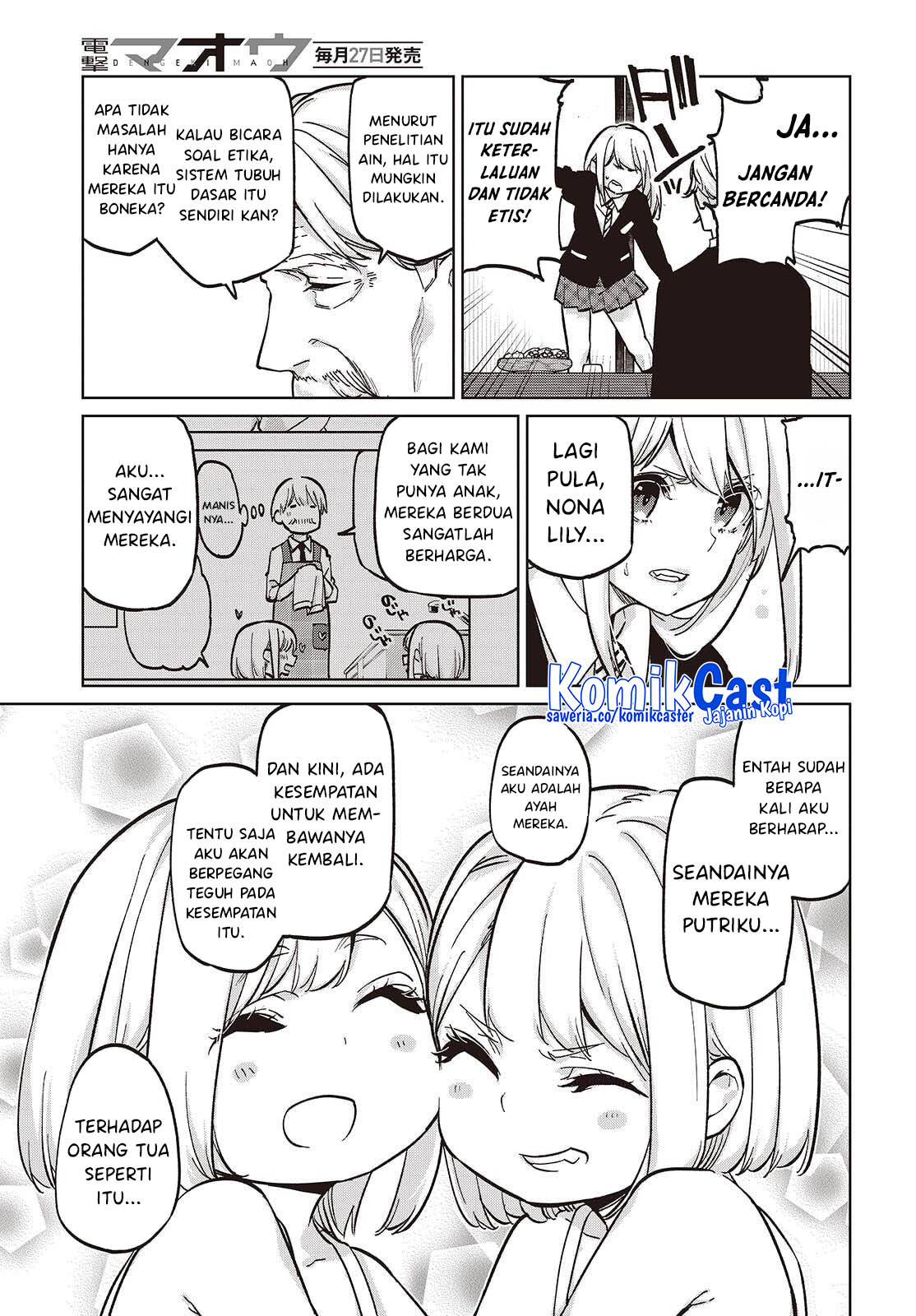 Oroka na Tenshi wa Akuma to Odoru Chapter 101 Gambar 13