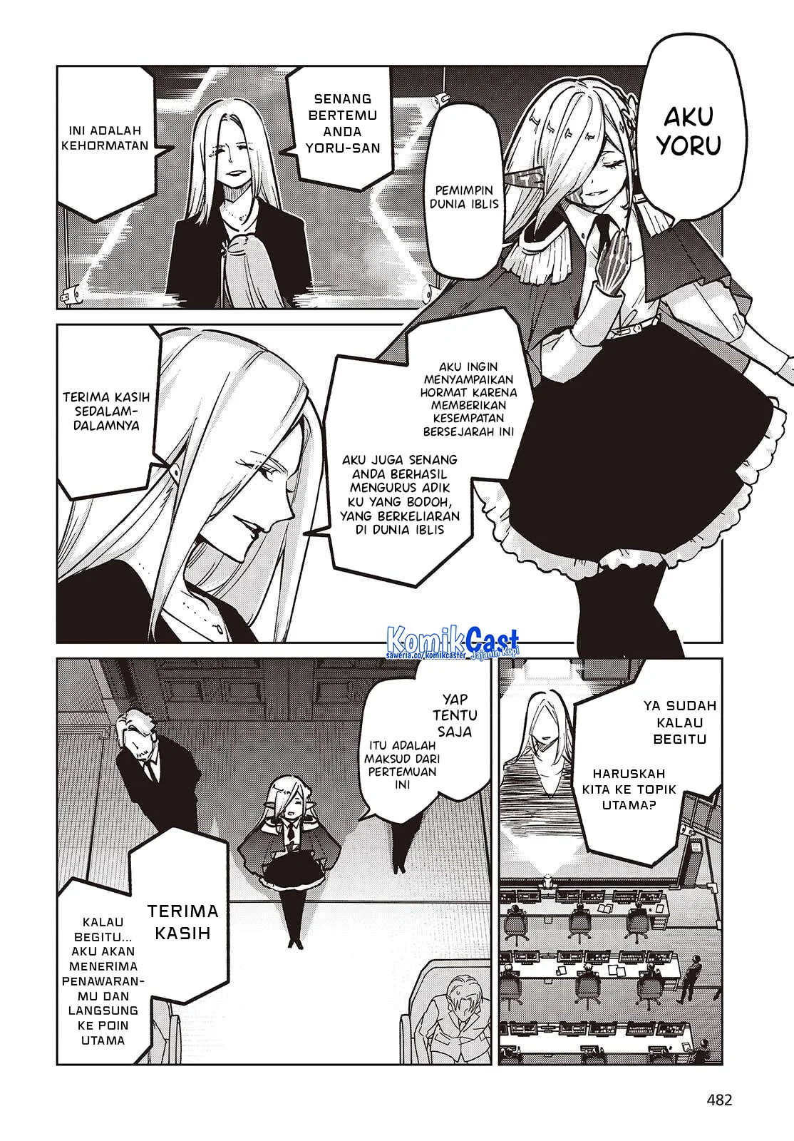 Oroka na Tenshi wa Akuma to Odoru Chapter 108 Gambar 21